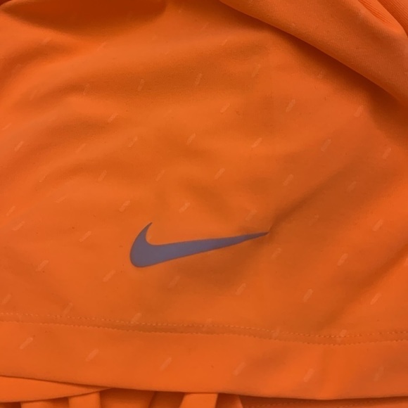 Nike Tour‎ Performance Orange Golf Tennis Short Sleeve Shirt Size XL - Picture 5 of 6